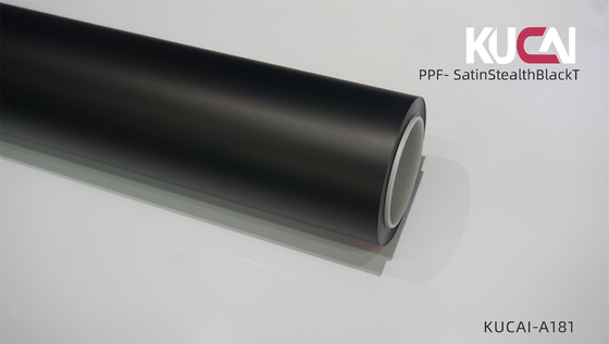 TPU PPF マットフィニッシュ サテン 黒 自己治癒塗料 保護フィルム 天候耐性